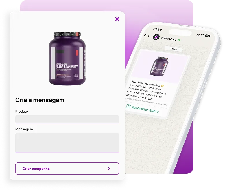 Wake Studio - Criação de templates para WhatsApp e e-mail