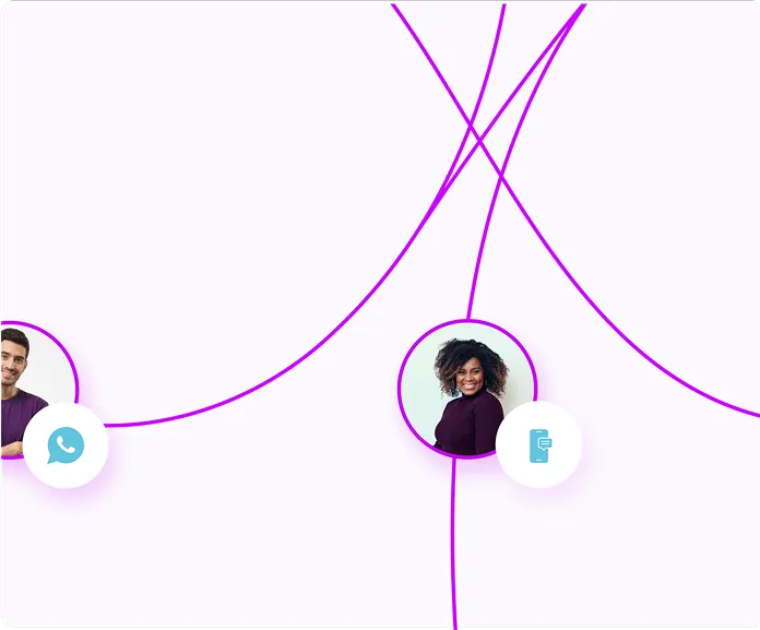 Multicanalidade - Integração com WhatsApp, E-mail e App Push