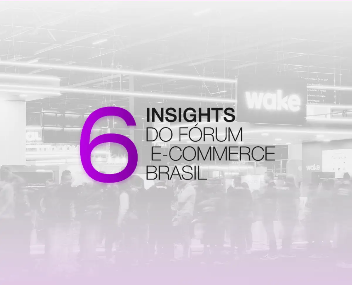 Capa do e-book 6 insights do Fórum E-commerce Brasil